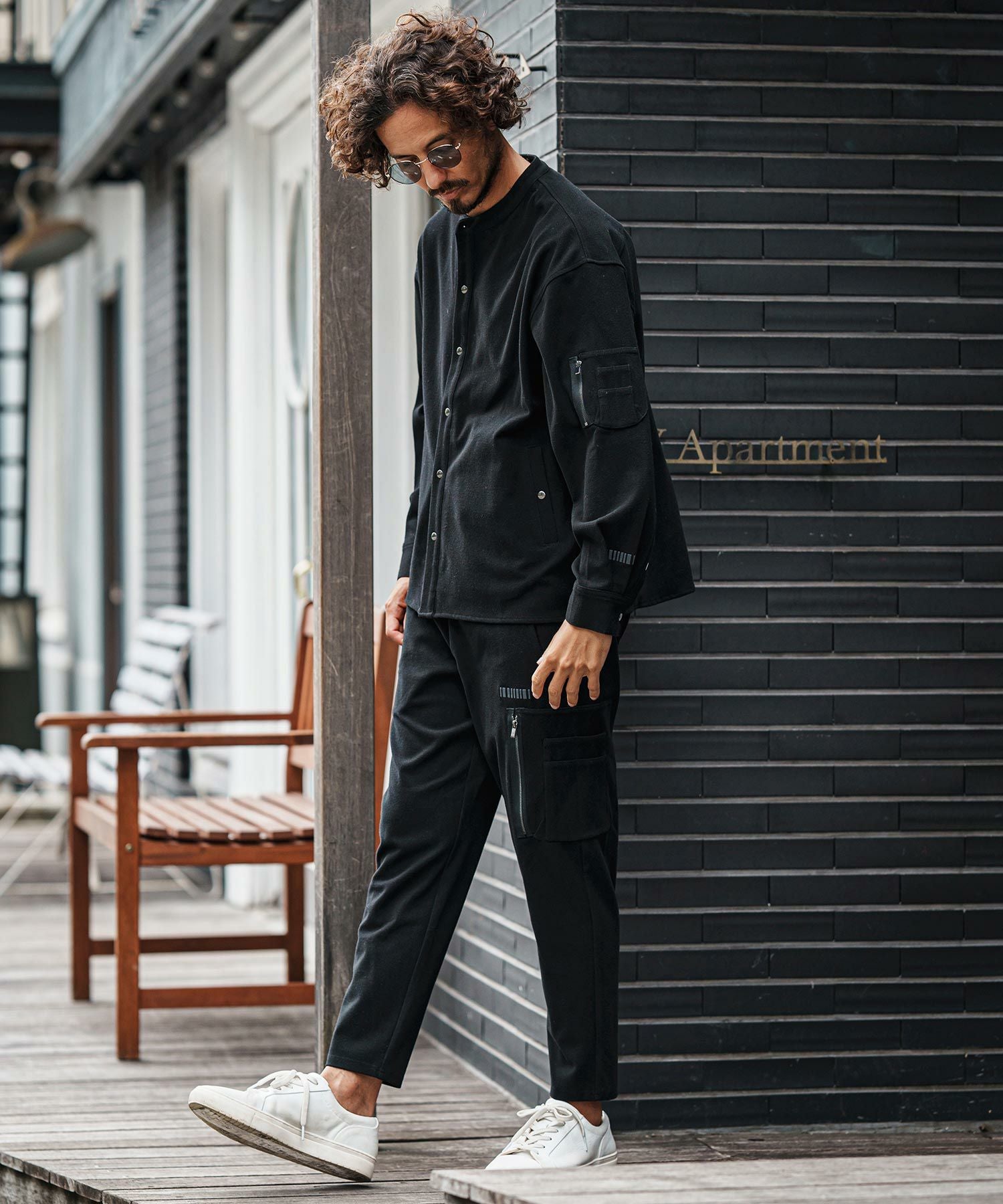 felkod(フィルコッド)】Elegant Military MA-1 Shirts シャツ(F25F160