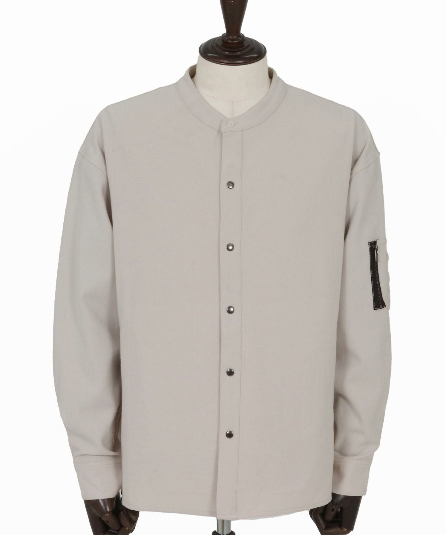 felkod(フィルコッド)】Elegant Military MA-1 Shirts シャツ(F25F160