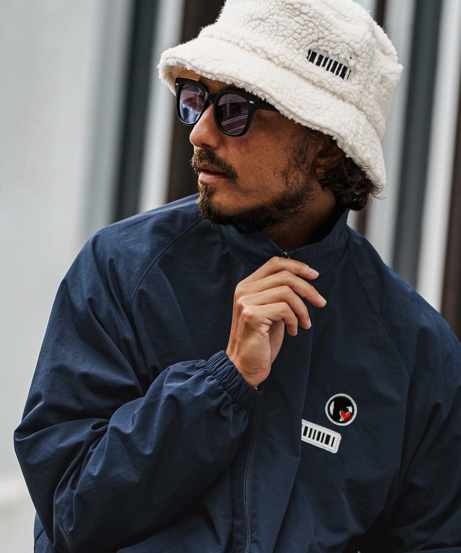 felkod ネオンカラーアクセント ストレッチナイロンジャケット CAMBIO 50%OFF【felkod(フィルコッド)】Neon Color Accent Stretch Nylon