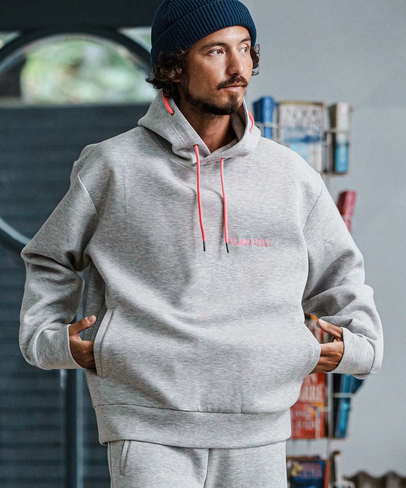 felkod(フィルコッド)】Distinctive Cardboard Knit Parka パーカー 