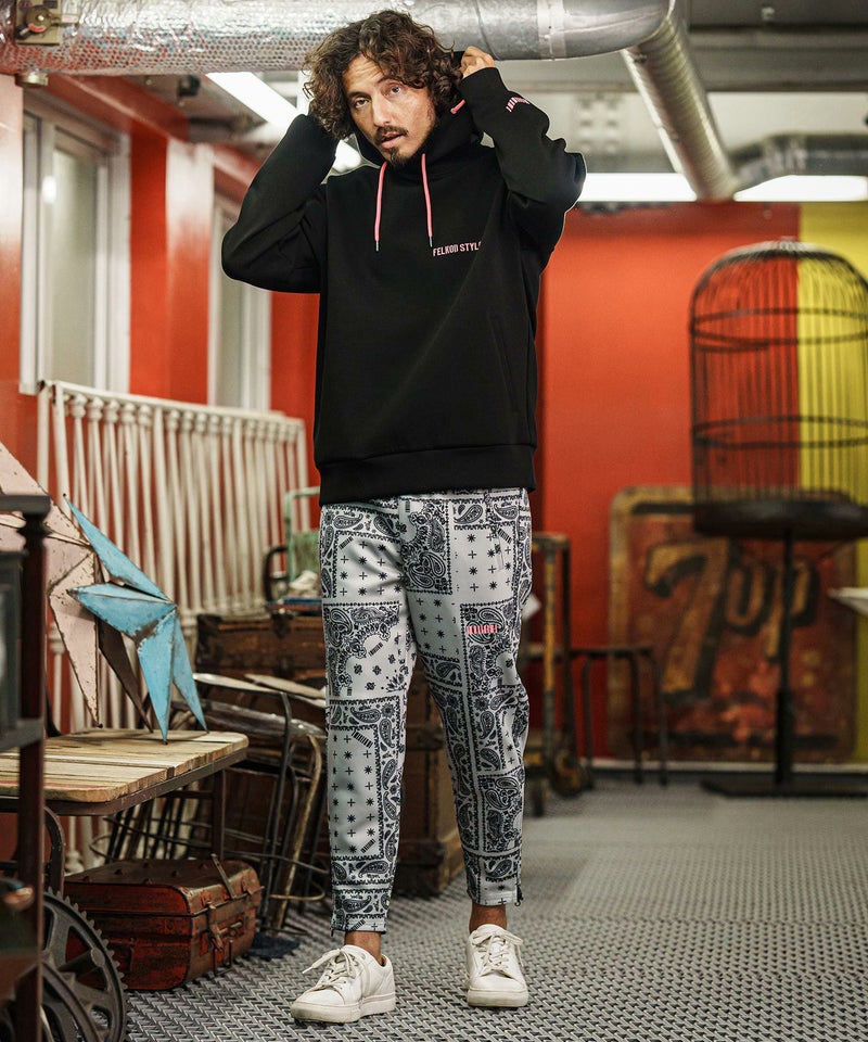 felkod(フィルコッド)】Distinctive Cardboard Knit Parka パーカー 