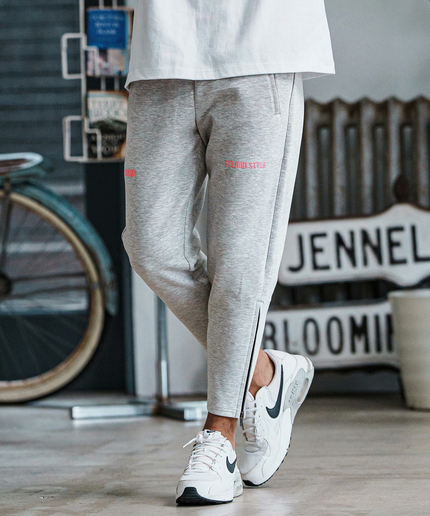 felkod(フィルコッド)】Distinctive Cardboard Knit Pants ダンボール