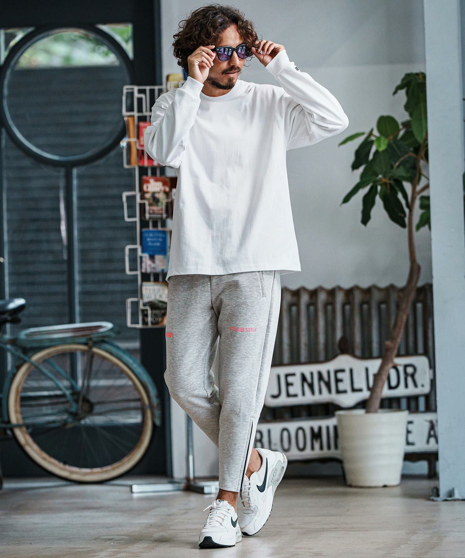 felkod(フィルコッド)】Distinctive Cardboard Knit Pants ダンボール
