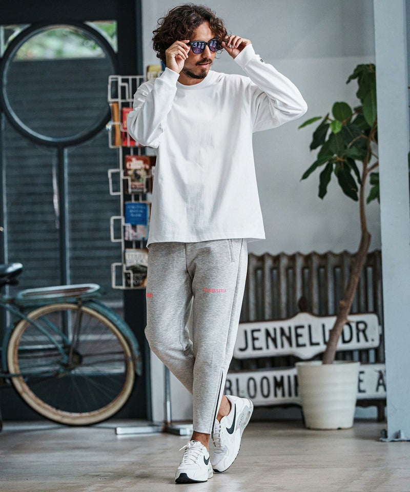 felkod(フィルコッド)】Distinctive Cardboard Knit Pants ダンボール 