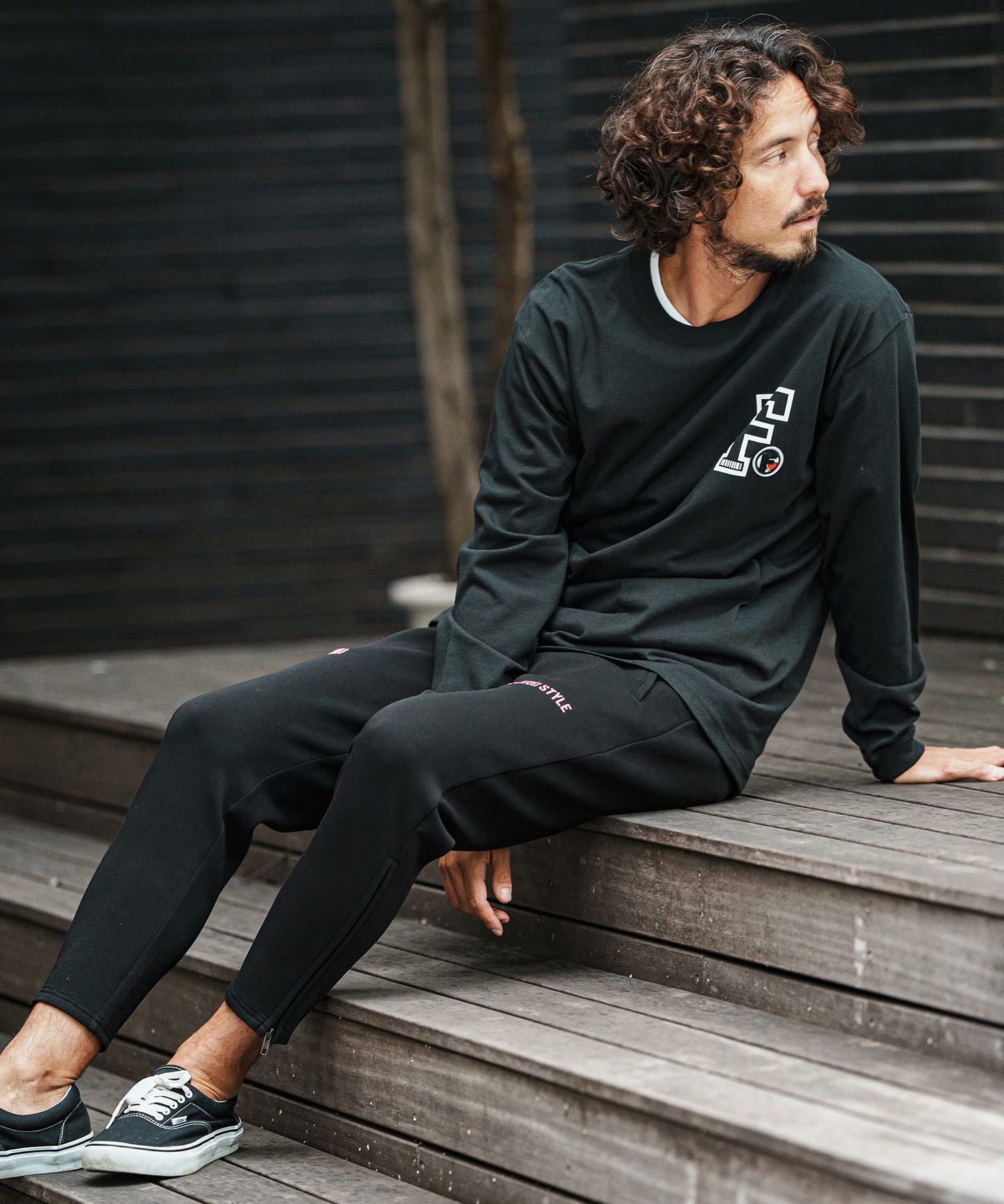 felkod(フィルコッド)】Distinctive Cardboard Knit Pants ダンボール