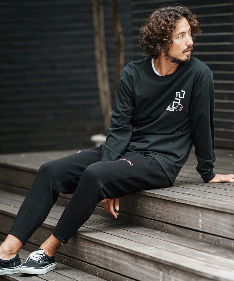 felkod(フィルコッド)】Distinctive Cardboard Knit Pants ダンボール 