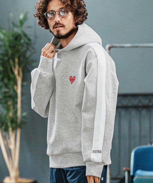 felkod(フィルコッド)】Cardboard Knit Line Parka パーカー(F25F120 