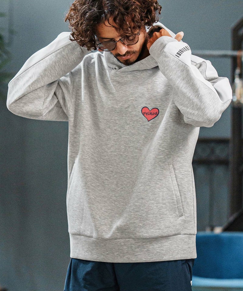felkod(フィルコッド)】Cardboard Knit Line Parka パーカー(F25F120 