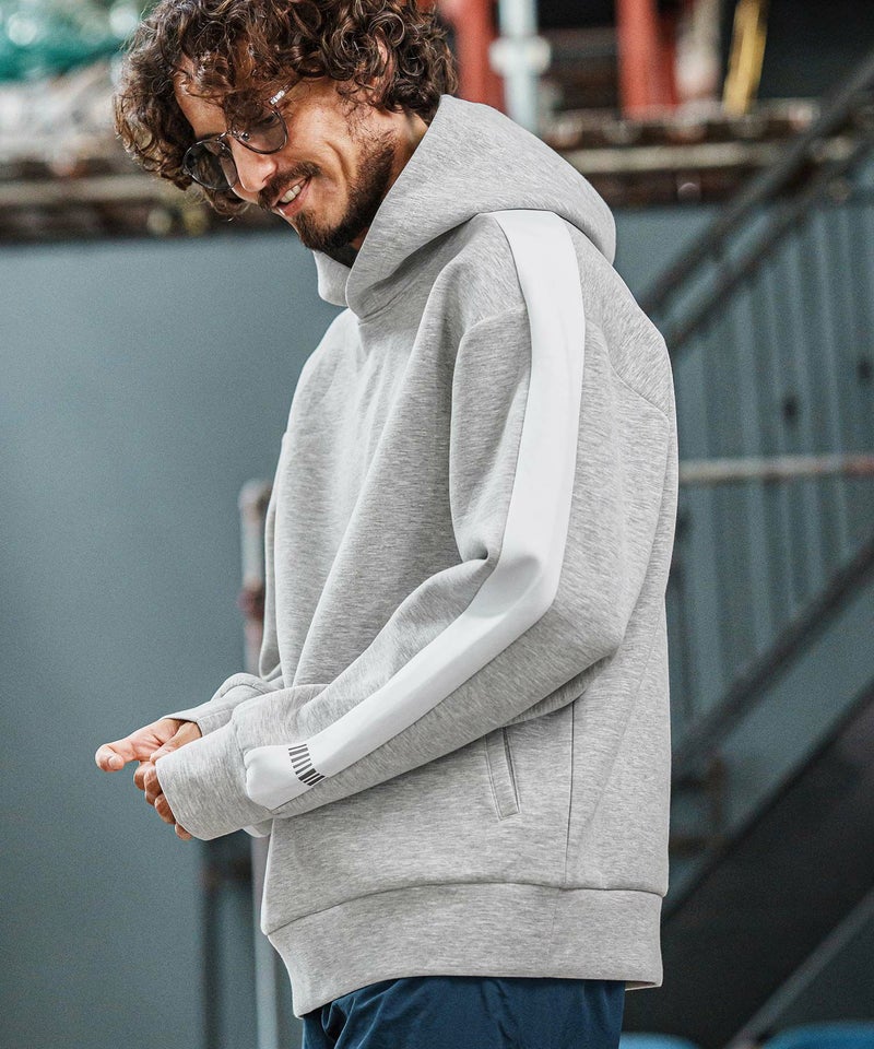 felkod(フィルコッド)】Cardboard Knit Line Parka パーカー(F25F120 