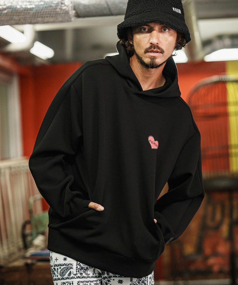 felkod(フィルコッド)】Cardboard Knit Line Parka パーカー(F25F120 