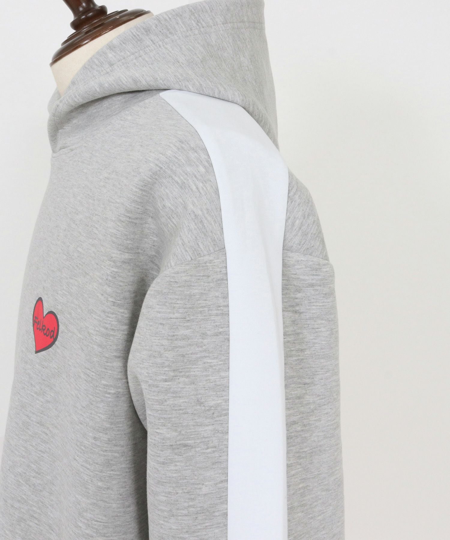 felkod(フィルコッド)】Cardboard Knit Line Parka パーカー(F25F120