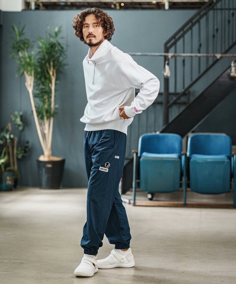 felkod(フィルコッド)】Half Zip Sweat Pullover ハーフジップ 