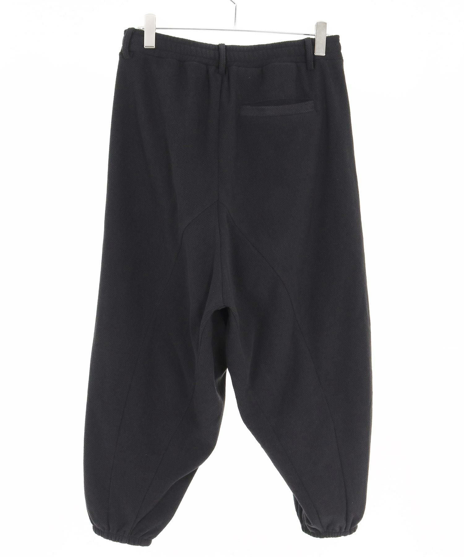 yociaoマントルピース CAMBIO(カンビオ)】Honeycomb Jacquard Fleece Surrouel Pants