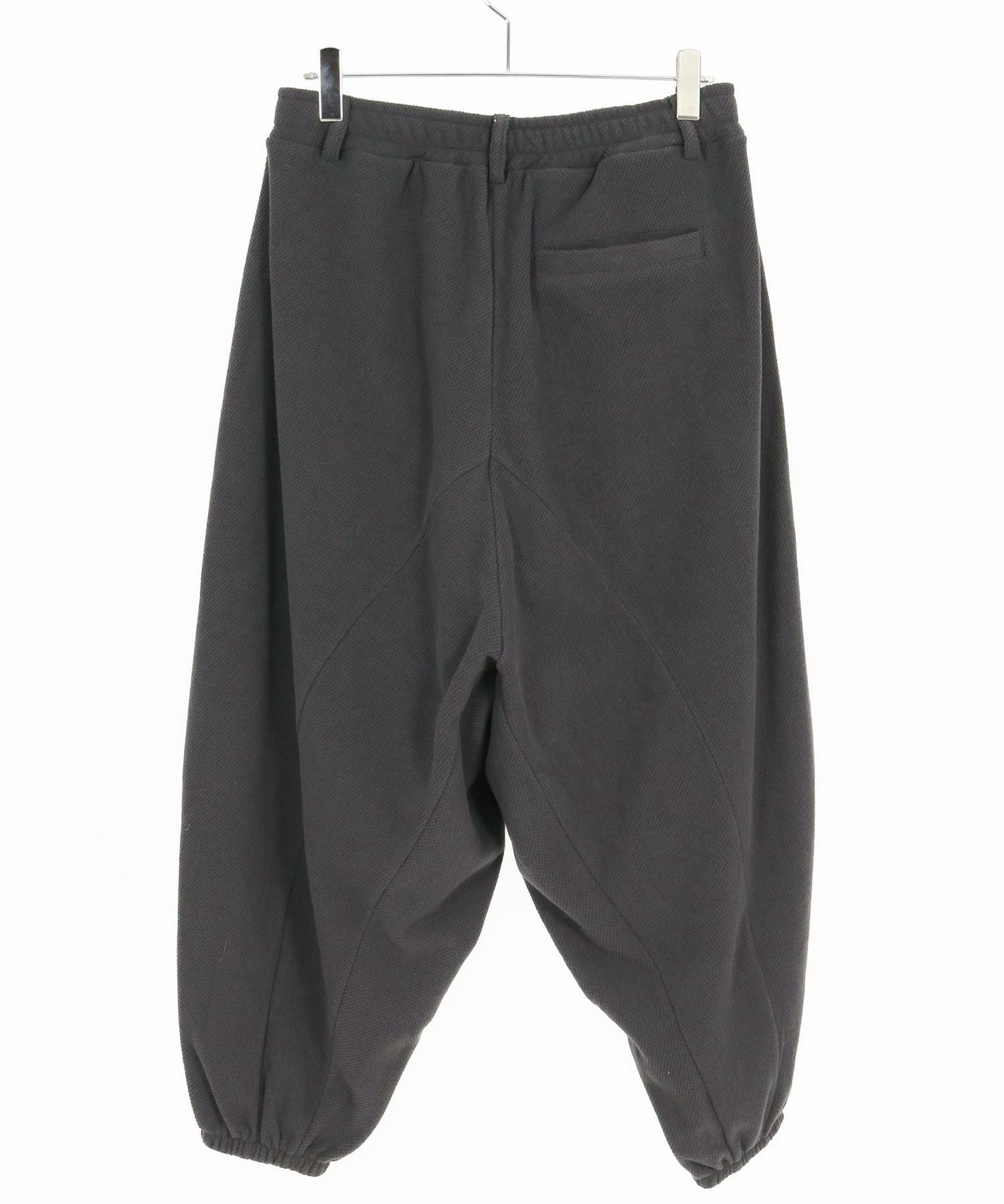 CAMBIO(カンビオ)】Honeycomb Jacquard Fleece Surrouel Pants