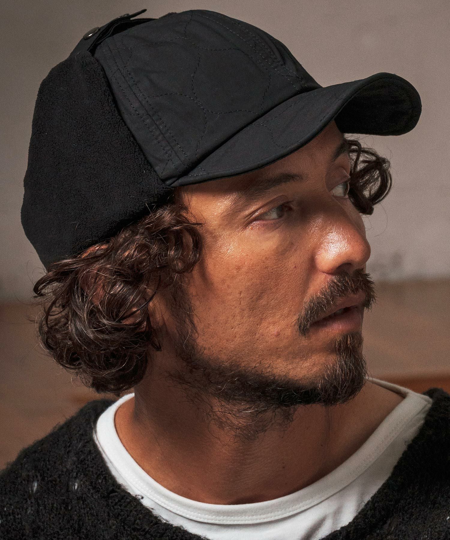CAMBIO(カンビオ)】 Onion Quilting Short Flap Cap キャップ(OP-252