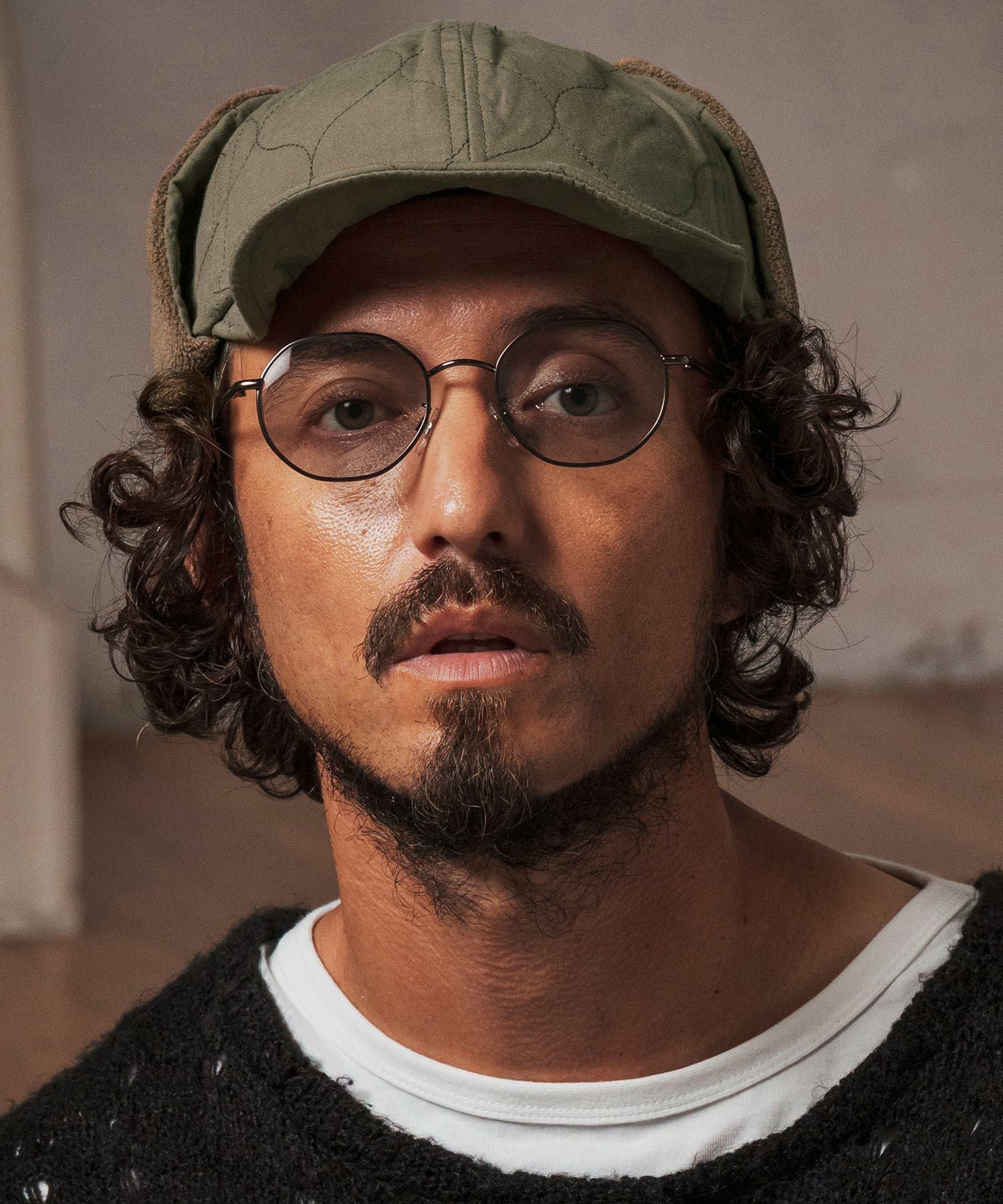 CAMBIO(カンビオ)】 Onion Quilting Short Flap Cap キャップ(OP-252