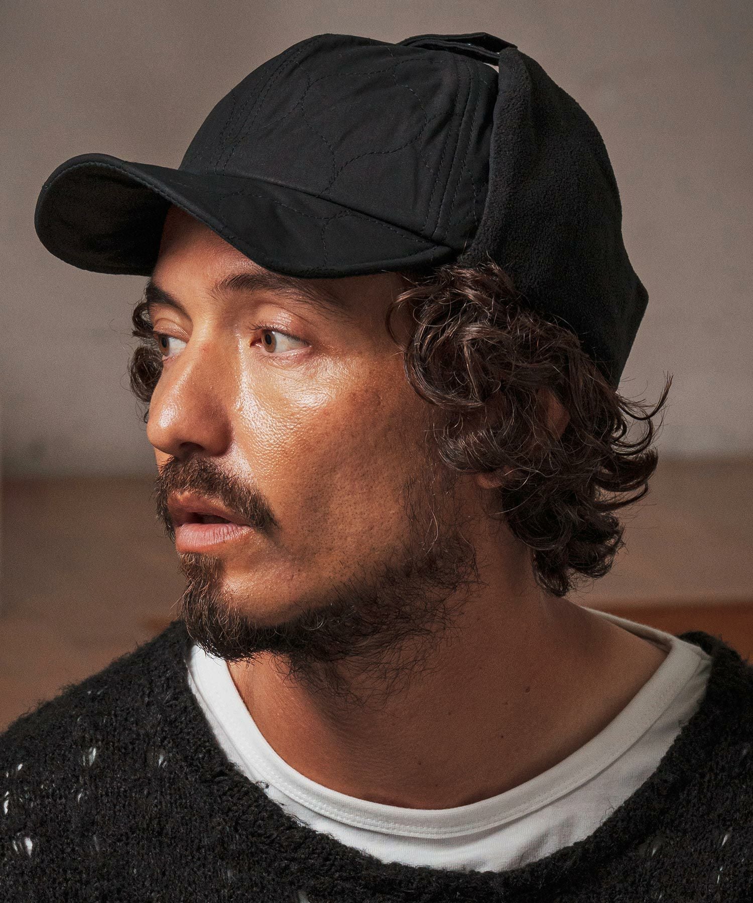 CAMBIO(カンビオ)】 Onion Quilting Short Flap Cap キャップ(OP-252
