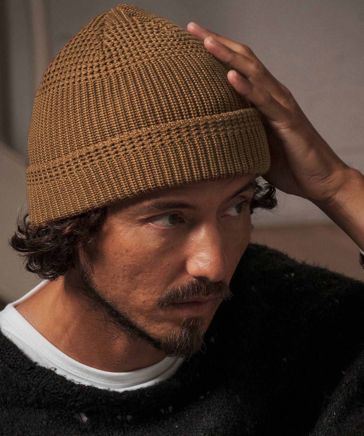 CAMBIO(カンビオ)】Functional Knit Cap ニット帽(OP-252-BO017