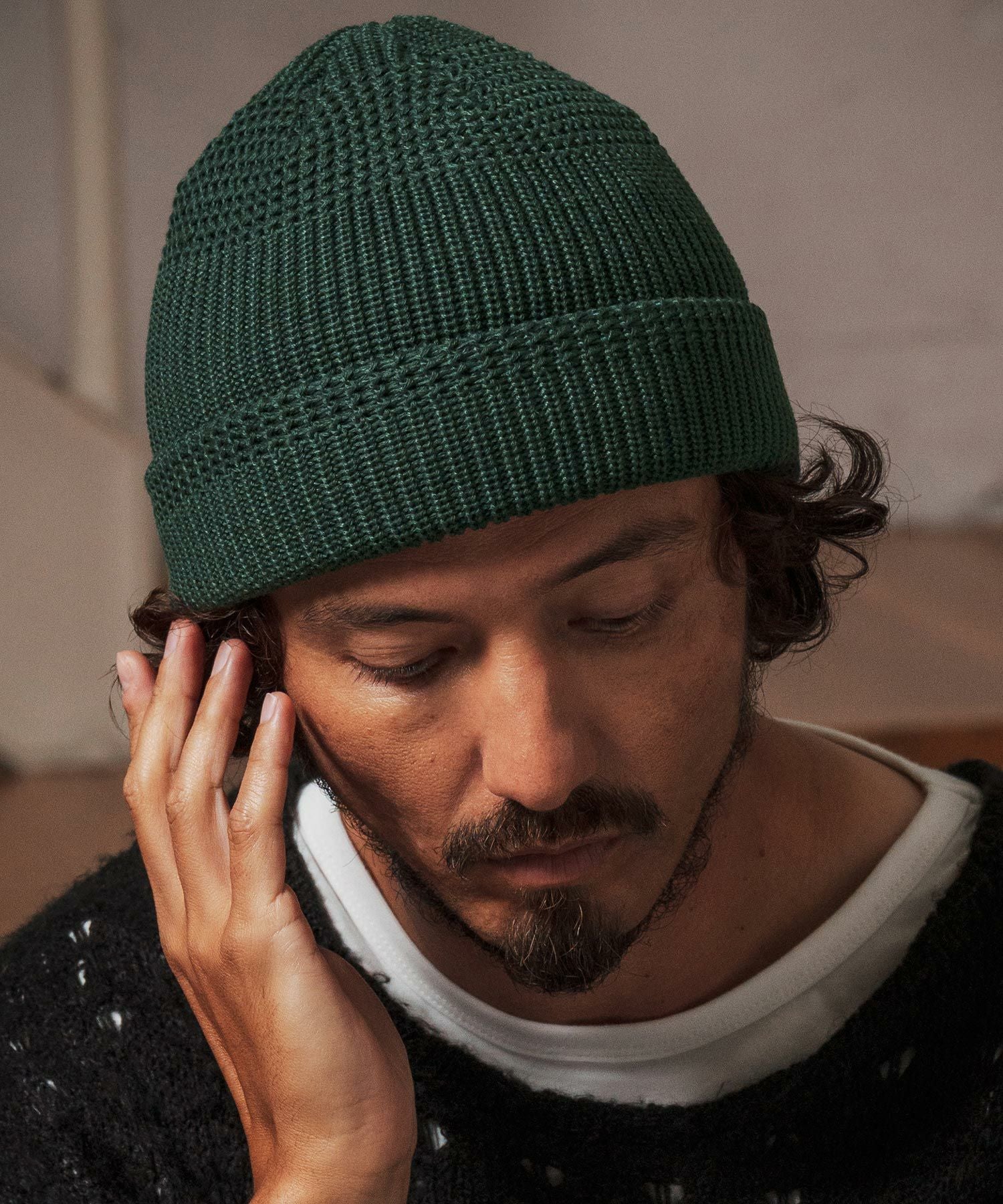 CAMBIO(カンビオ)】Functional Knit Cap ニット帽(OP-252-BO017