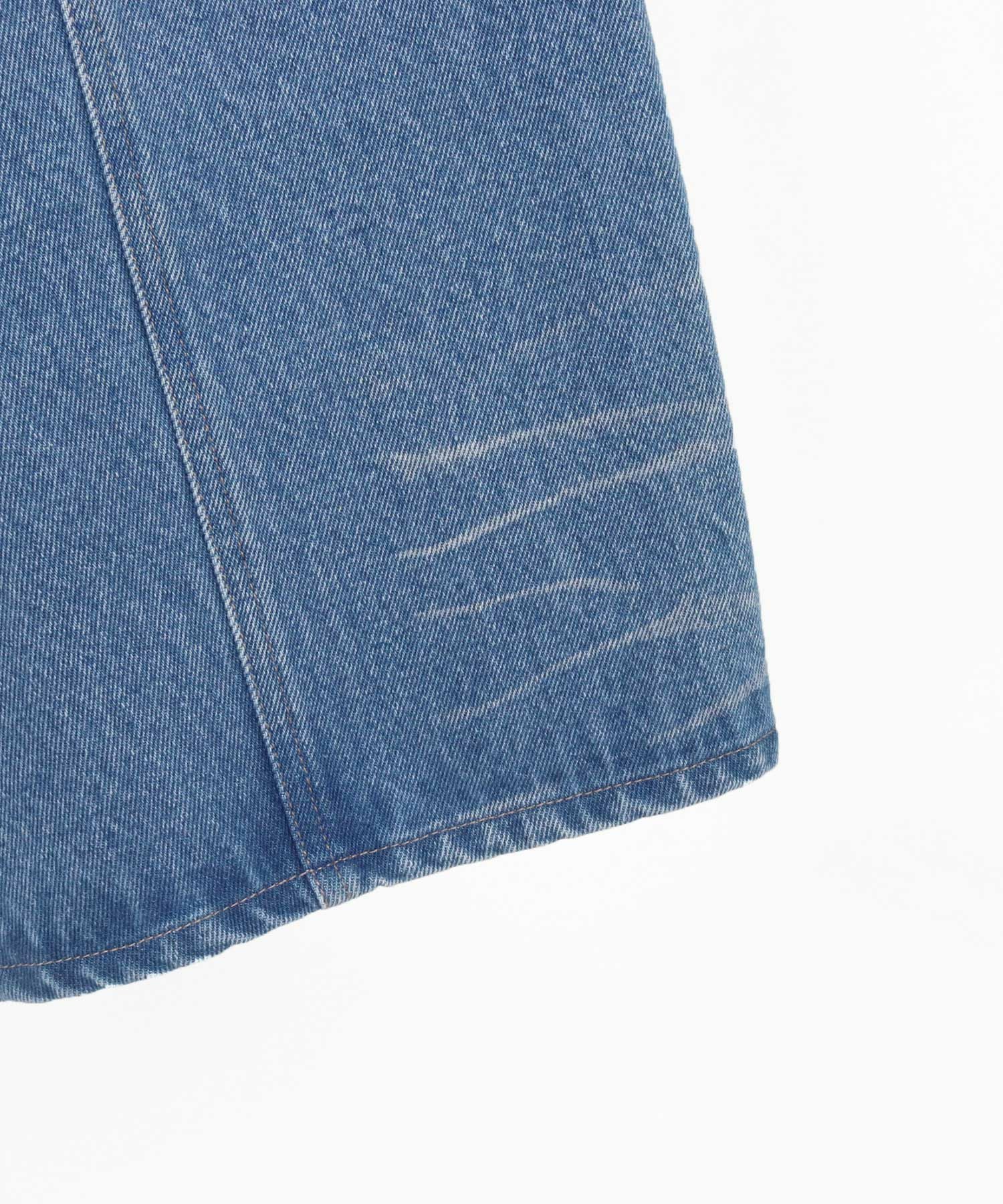 30%OFF【CAMBIO(カンビオ)】ハチノス入りデニムバギーパンツ(25158CM