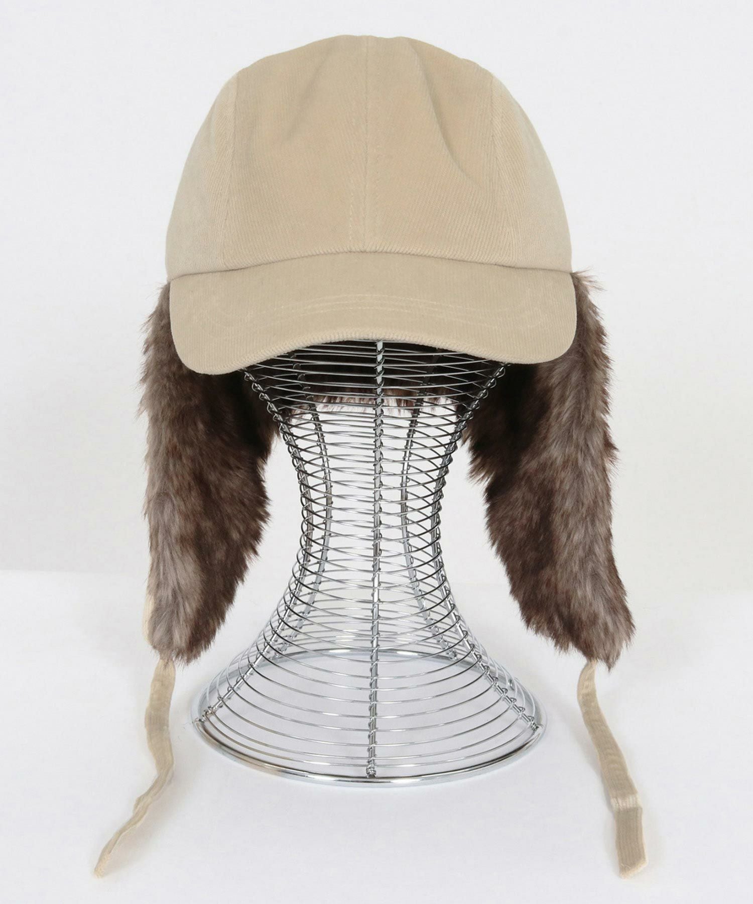 CAMBIO(カンビオ)】 Corduroy Flight Cap フライトキャップ(NF-252