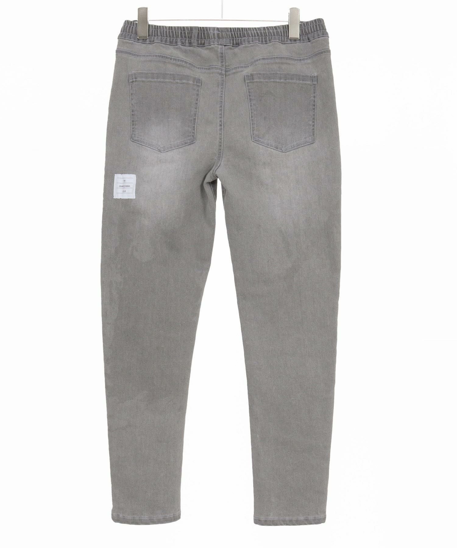 seventy seven(セブンティセブン)】easy denim pants イージーデニム