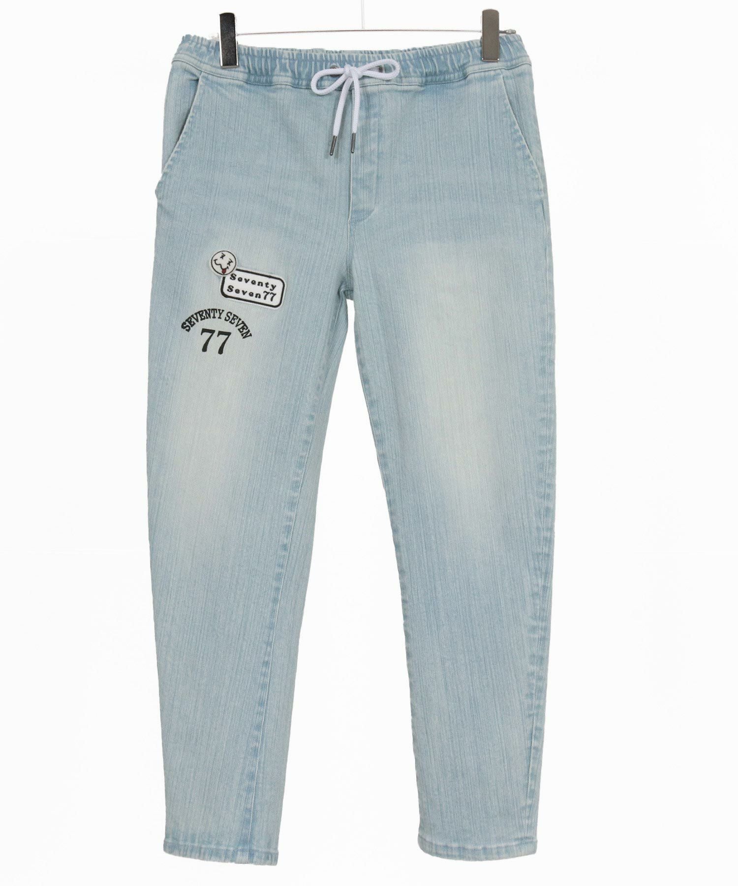 seventy seven(セブンティセブン)】easy denim pants イージーデニム