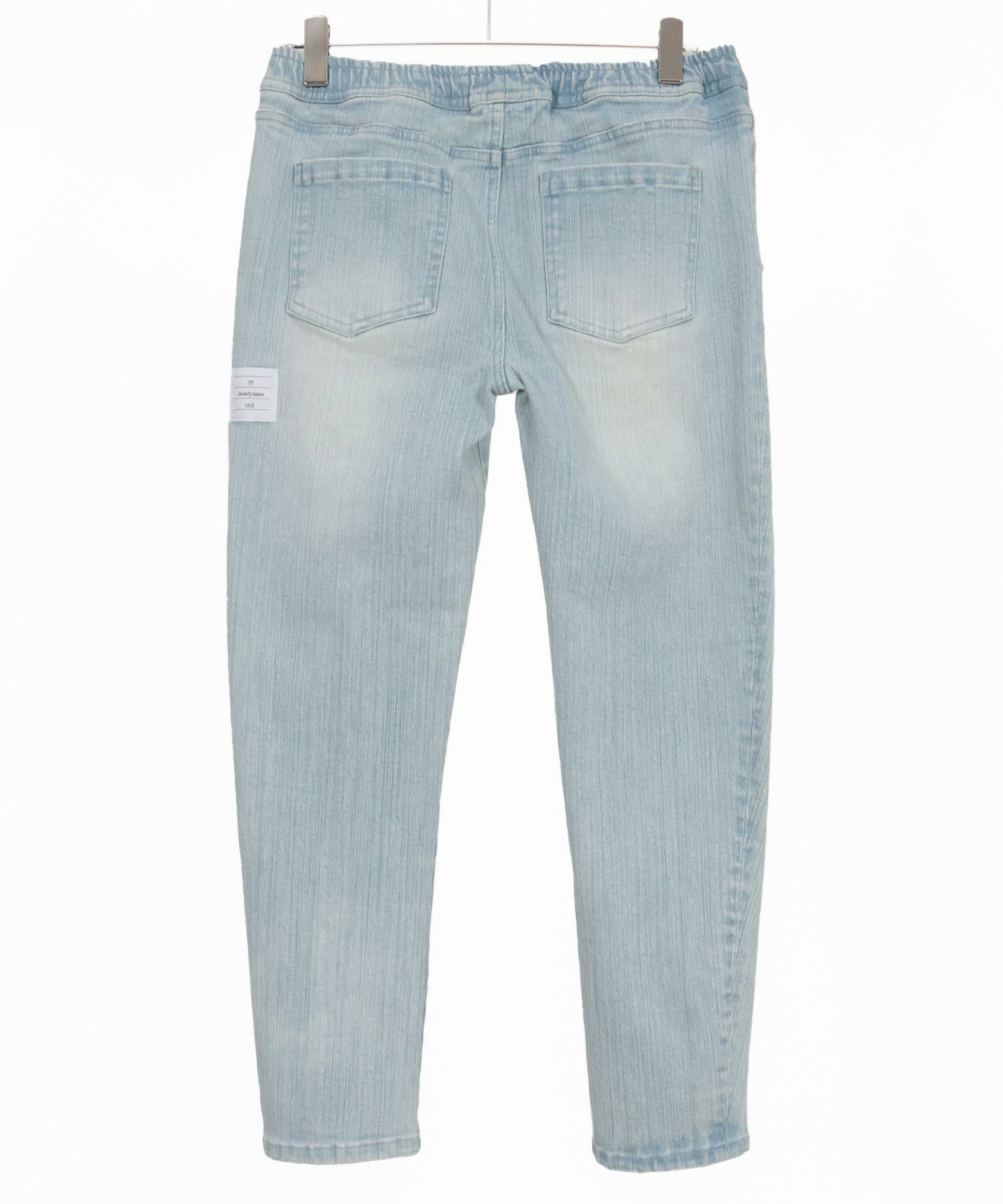 seventy seven(セブンティセブン)】easy denim pants イージーデニム
