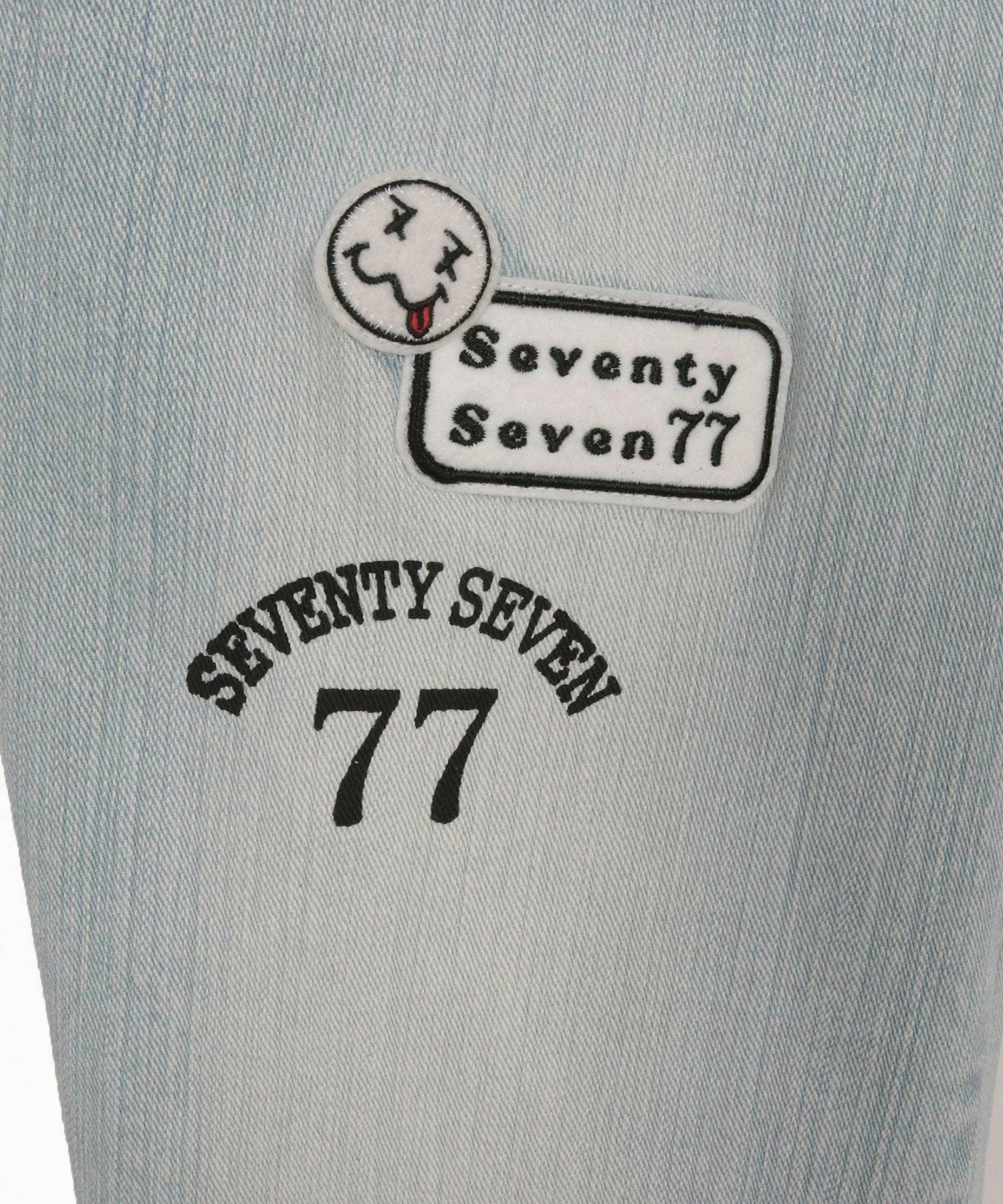 seventy seven(セブンティセブン)】easy denim pants イージーデニム