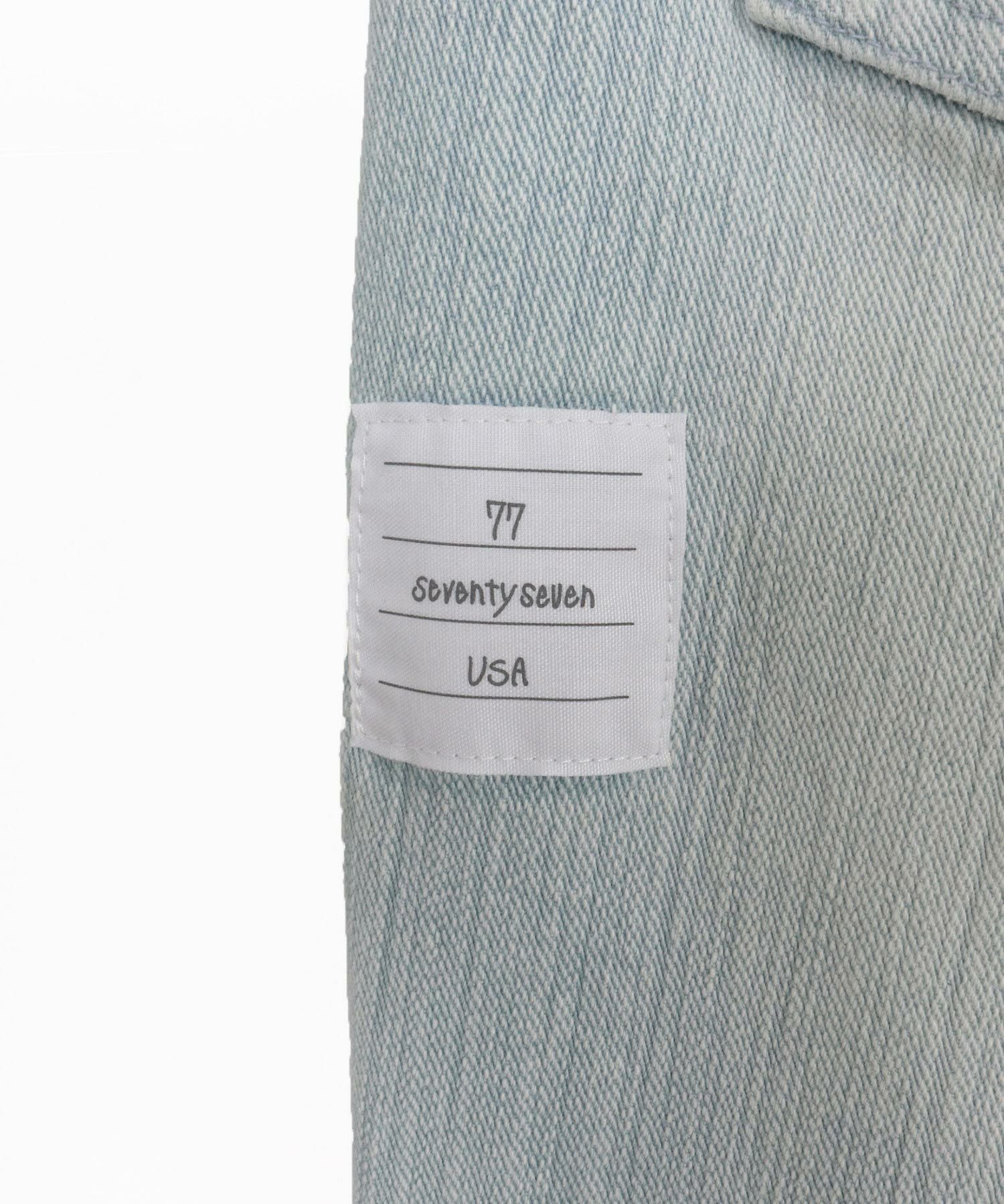 seventy seven(セブンティセブン)】easy denim pants イージーデニム