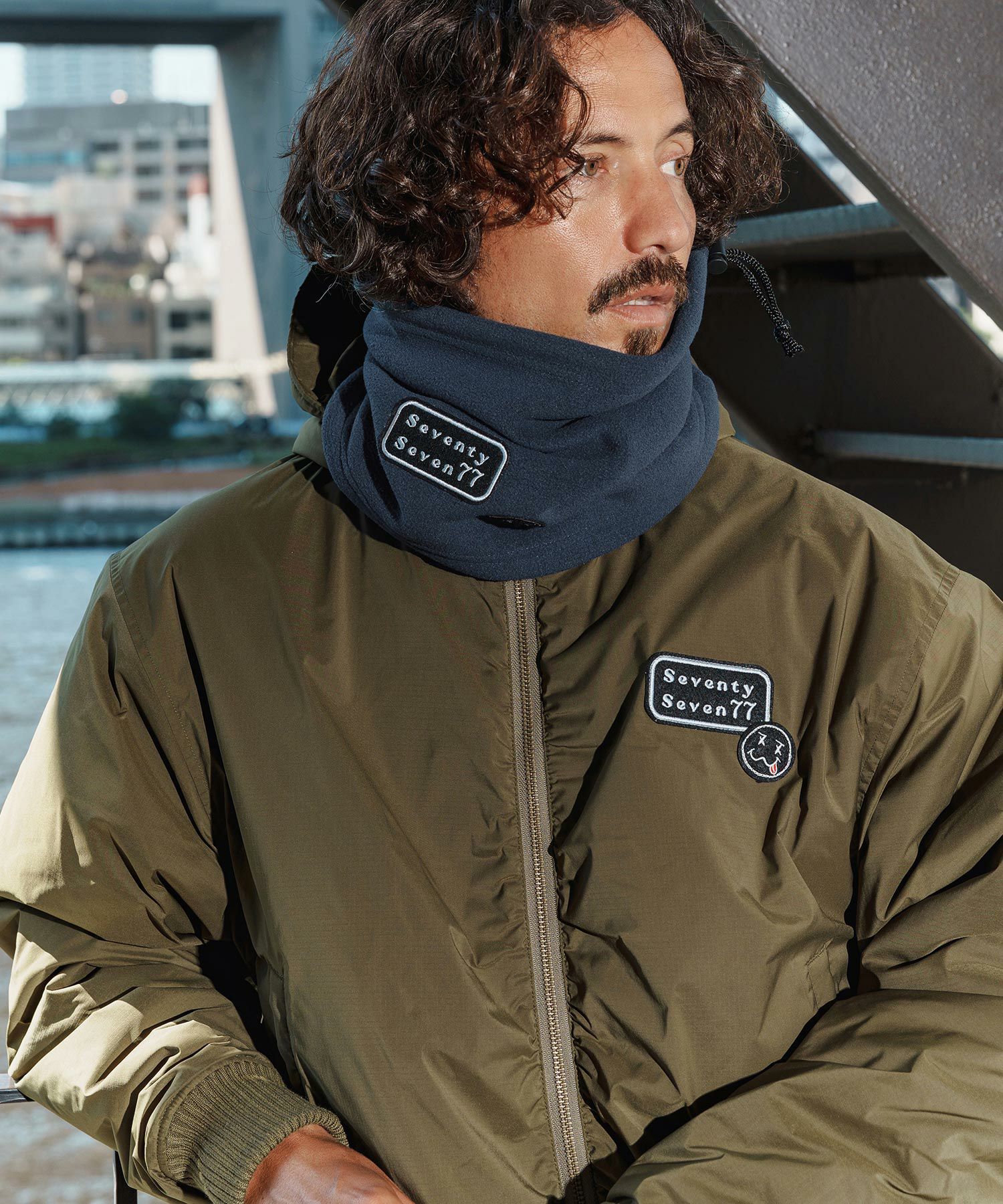 seventy seven(セブンティセブン)】neck warmer(25W) ネックウォーマー