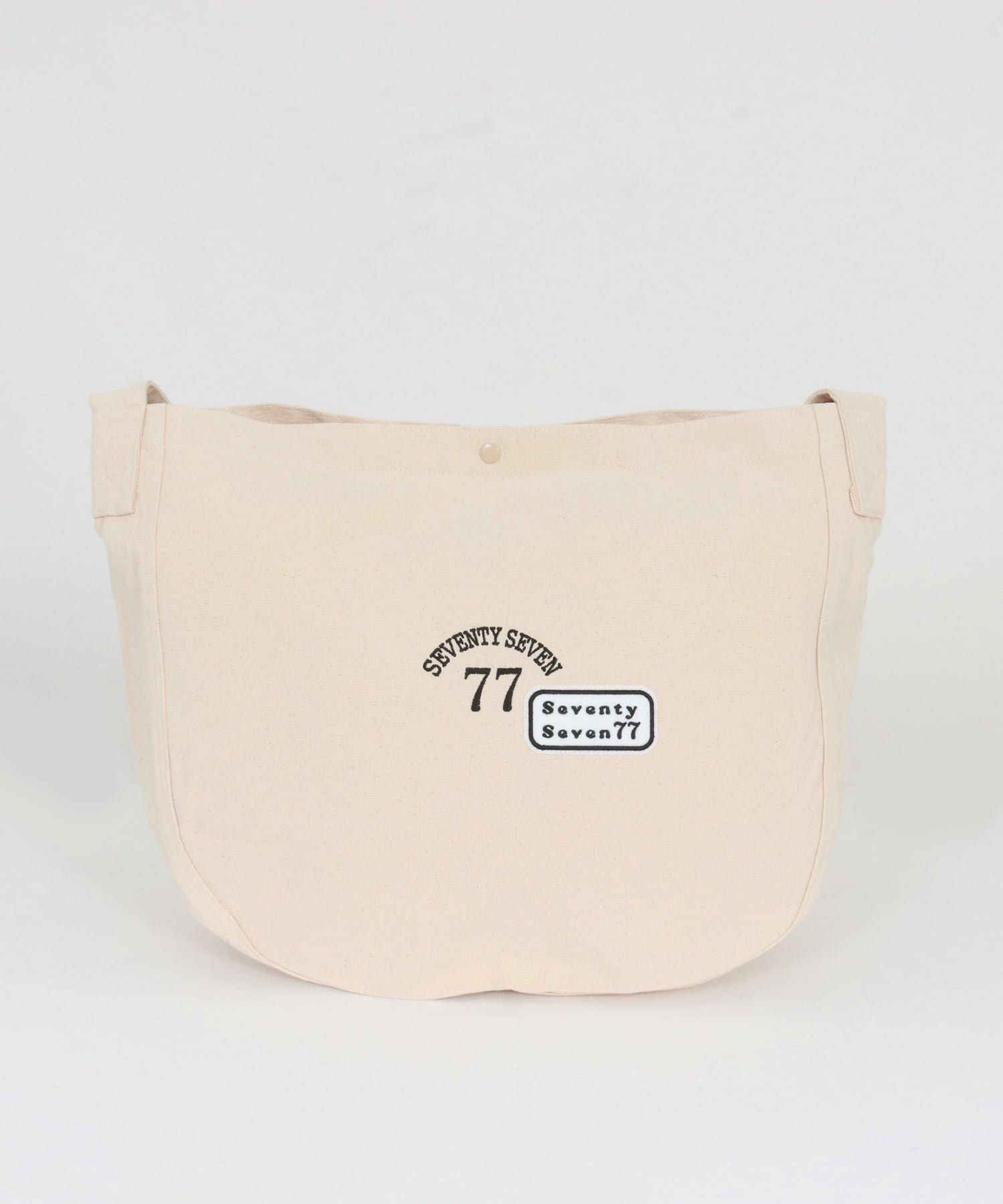 seventy seven(セブンティセブン)】embroidery newspaper bag(77arch