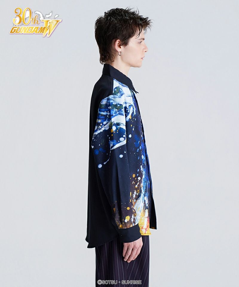 glamb(グラム)】Wing Gundam Zero Shirt ウイングガンダムゼロシャツ