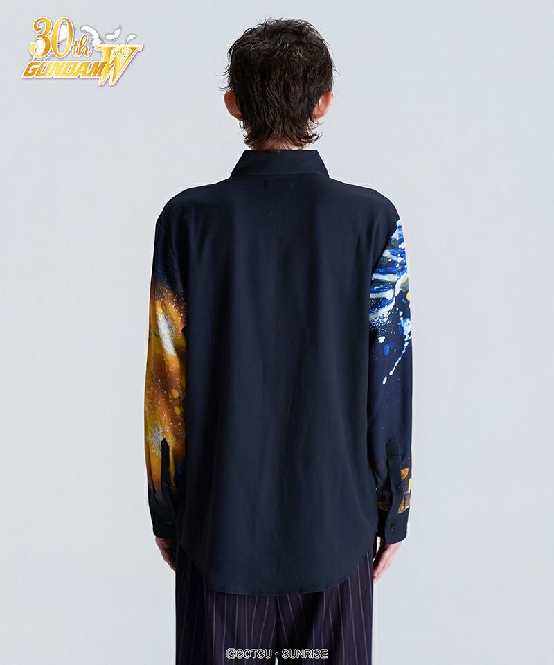 glamb(グラム)】Wing Gundam Zero Shirt ウイングガンダムゼロシャツ