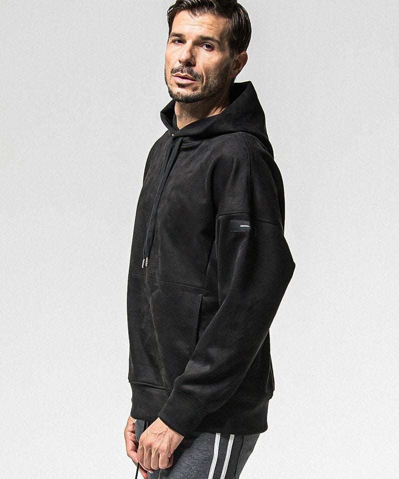 RESOUND CLOTHING(リサウンドクロージング)】suede loose hoodie