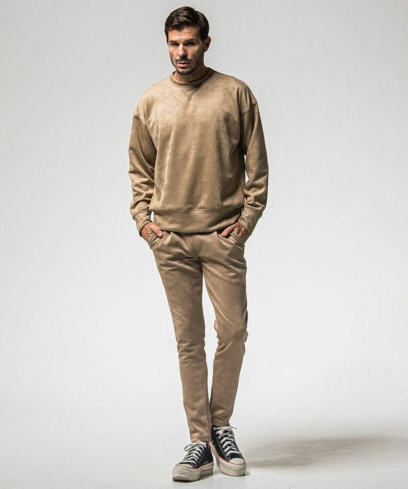 RESOUND CLOTHING(リサウンドクロージング)】CHRIS EASY suede TUCK