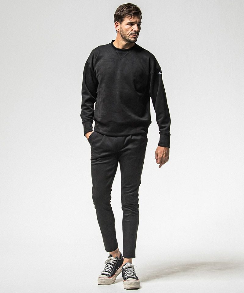 RESOUND CLOTHING(リサウンドクロージング)】CHRIS EASY suede TUCK
