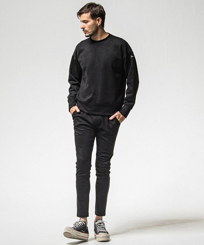 RESOUND CLOTHING(リサウンドクロージング)】CHRIS EASY suede TUCK