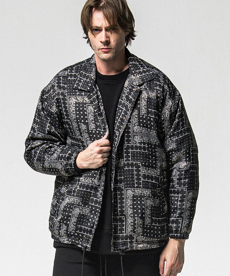 Resound Clothing MA-1ジャケット ブラック・ホワイト 30%OFF【RESOUND CLOTHING(リサウンドクロージング)】fur coach jk