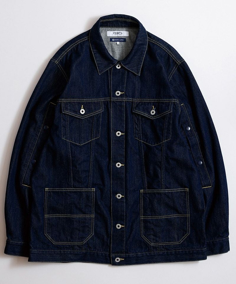 FDMTL(ファンダメンタル)】THIRD THIRD JACKET RINSE デニムジャケット