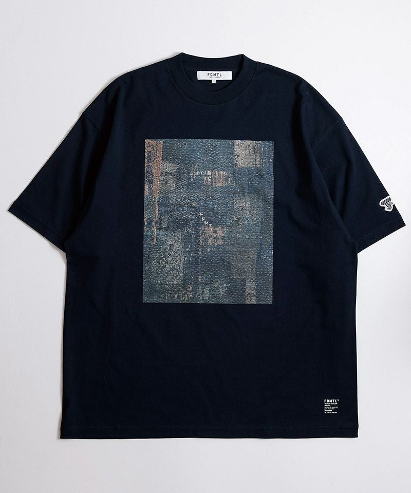 FDMTL(ファンダメンタル)】PRINTED BORO TEE Tシャツ(FA26TE15 FDMTL(ファンダメンタル)】PRINTED BORO TEE Tシャツ(FA26TE15