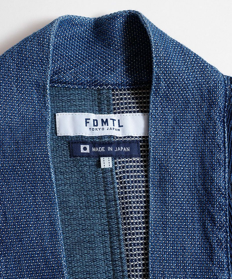 FDMTL(ファンダメンタル)】PACHWORK HAORI JACKET 3YR WASH 羽織