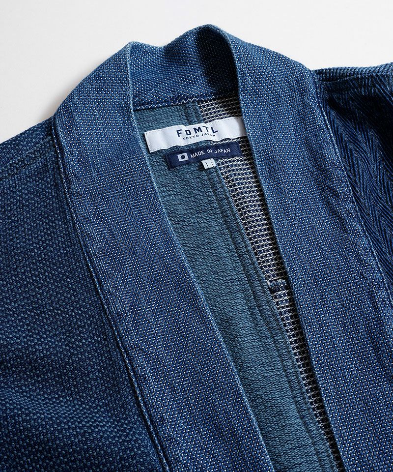 FDMTL(ファンダメンタル)】PACHWORK HAORI JACKET 3YR WASH 羽織