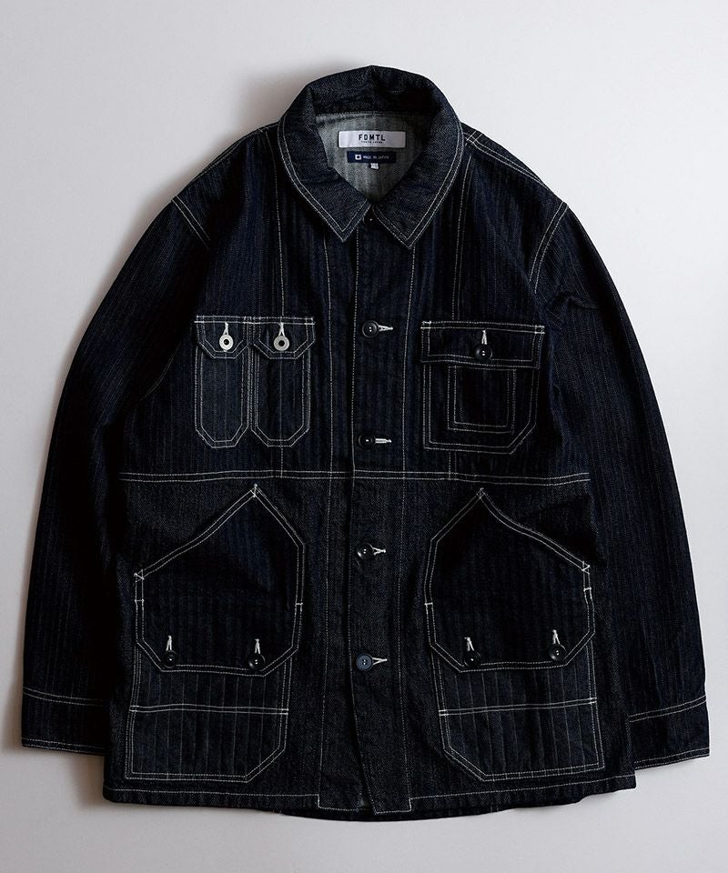 FDMTL(ファンダメンタル)】THIRD THIRD JACKET RINSE デニムジャケット