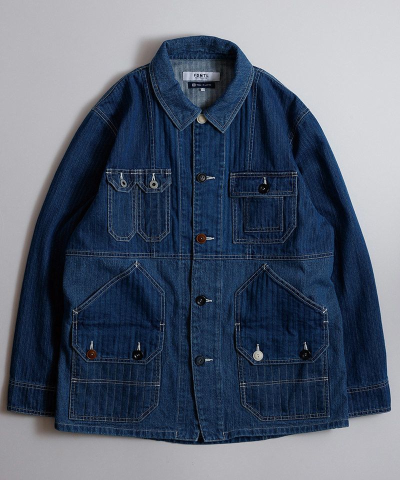 FDMTL COVERALL JACKET パッチワーク カバーオール FDMTL（ファンダメンタル） ジャケット FDMTL COVERALL JACKET 3YR