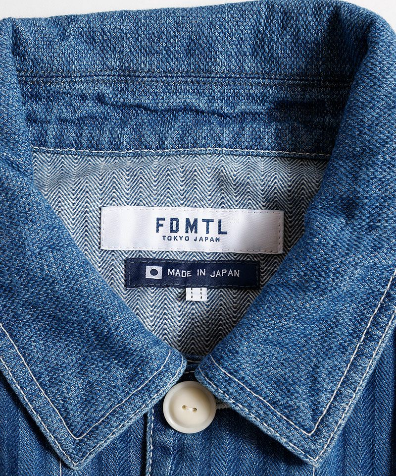 FDMTL(ファンダメンタル)】PACHWORK COVERALL JACKET 3YR WASH