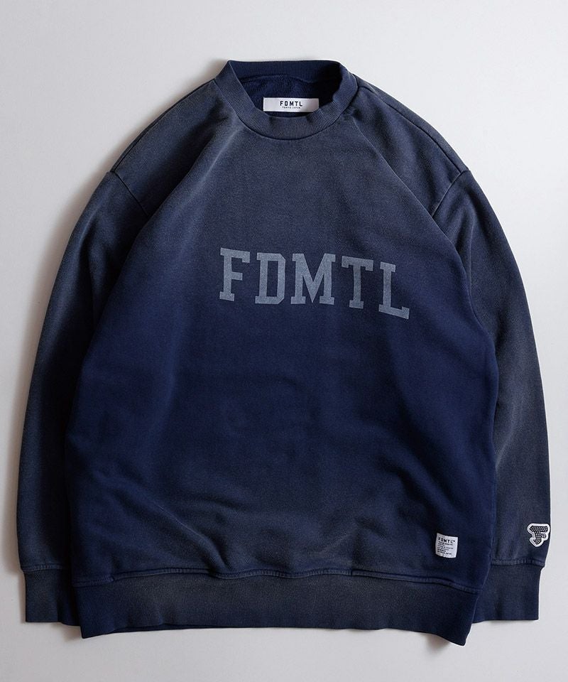FDMTL(ファンダメンタル)】LOGO SWEAT SHIRT 3YR WASH スウェット 