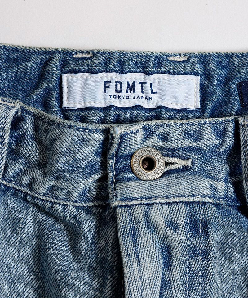 FDMTL(ファンダメンタル)】DENIM T-FORM PANTS 3YR WASH デニムパンツ