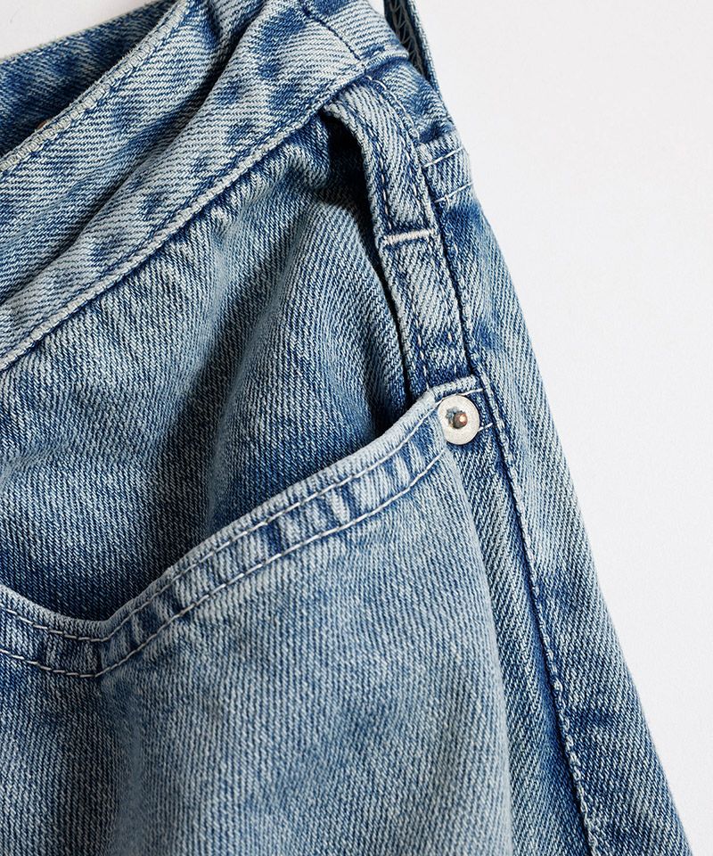 FDMTL(ファンダメンタル)】DENIM T-FORM PANTS 3YR WASH デニムパンツ