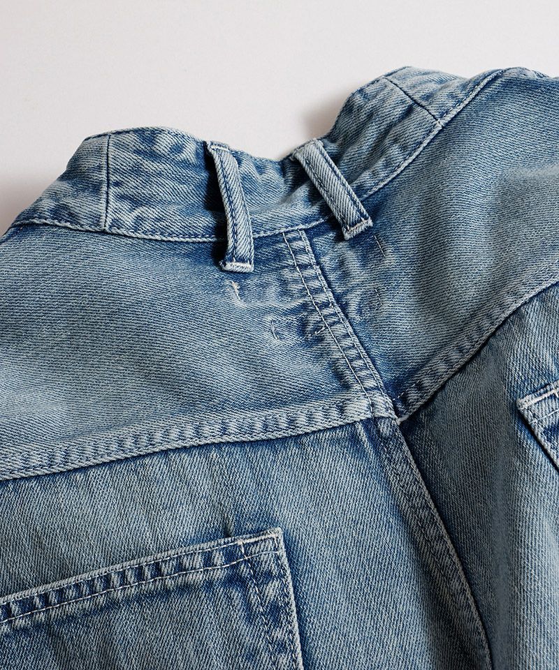 FDMTL(ファンダメンタル)】DENIM T-FORM JACKET 3YR WASH デニム